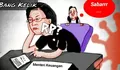 Karikatur: Dampak Pandemi Corona vs Sri Mulyani