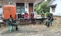 Lakukan Anjangsana Di Kampung Binaan, Satgas Yonif 512/QY Terapkan Prokes