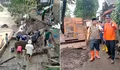 Banjir Bandang Garut 2022,  Jembatan Hancur dan  Rumah Warga Terendam