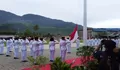 HUT ke 78 Kemerdekaan RI, Bendera Pusaka Merah Putih Dikibarkan di Aceh Selatan