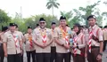 Bupati MFA Pimpin Apel Puncak Peringatan Hari Pramuka ke-62 Tahun 2023