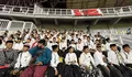 Santri Jawa Timur Padati Stadion Gelora Bung Tomo Surabaya, Nonton laga Timnas vs Turkmenistan