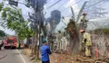 200 Meter Lahan di Bojongsari Baru Terbakar