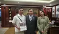 Prabowo Terima Kunjungan Arhan Pratama: Terima Kasih atas Perjuangan Timnas U-23
