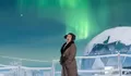 Nikmati Liburan! Ria Ricis Bagikan Momen Aurora Borealis di Murmanks, Bareng Si Kecil Baby Moana