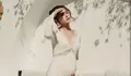 Gaya Bumil Alyssa Daguise di Usia 6 Bulan Kehamilan, Baby Bump Makin Besar