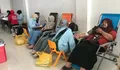 Warga Antusias Sambut Aksi Donor Darah PMI Jember di Matahari Johar Plaza, 45 Pendonor dari 71 Pendaftar Lulus Skrining Kesehatan 