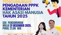 Kabar Gembira! Kementerian HAM Buka Rekrutmen PPPK 2025, Ada 500 Formasi, Pendaftaran Mulai 7 Januari 2026