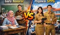 Perbandingan Jumlah Guru Honorer dengan Pegawai SPPG MBG Berstatus PPPK Lengkap dengan Gajinya