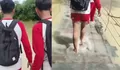 Jalan ke Sekolah Tergenang Banjir hingga Jembatan Gantung Lapuk, Pelajar Ini Ngadu ke Presiden