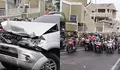 Aksi Heroik di Tanjakan Depok! Fortuner Putih Hadang Truk Overload yang Meluncur Mundur