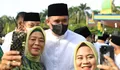 Bobby Nasution Shalat Idul Fitri di Lapangan Merdeka