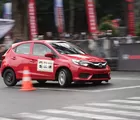 95 Peserta Ramaikan Putaran Kedua Brio Slalom Challenge 2022 di Gedung Sate Bandung