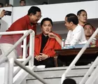 Nonton Bareng Timnas Indonesia vs Argentina, Pengamat: Jokowi Menunjukkan Dukungan kepada Prabowo-Erick Thohir