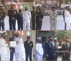 HUT TNI ke-75, Wagubri Serahkan Bantuan Sembako dan Masker