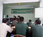 Pasi Ops Kodim Pekanbaru Ikuti Verifikasi Data dan Statistik