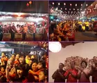 Warga Pekanbaru Padati Jalan Karet