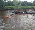 Kecelakaan Laut di Inhil, 5 Orang Terpaksa Dilarikan ke Rumah Sakit
