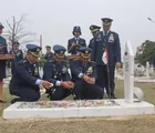 Personel Lanud Rsn Ziarah ke TMP Kusuma Dharma