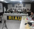 Ini Penyampaian Kapolri Saat Vicon di Polda Riau