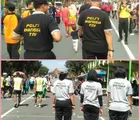 Polri Ikut Meriahkan Lomba Lari 5 K HUT TNI ke-72
