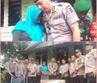 Dibantu Polri, Warga Dumai ini Menangis Haru