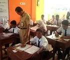 Tinjau UN SMP, Plt Sekda Berharap Tahun Ini Rohil Masuk 5 Besar