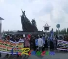 Pengunjuk Rasa Datangi Mapolda dan Kejati, Desak Penuntasan Kasus Korupsi