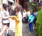 Bantu Warga, Kapolsek Pekanbaru Kota Sampaikan Pesan Kamtibmas