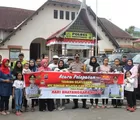 Wakapolres Lepas Rombongan Touring NTC