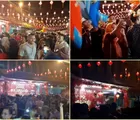 Antusias Masyarakat Berfoto Dibawah Lampion
