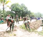 Dandim Dumai Harapkan Pengerjaan Kegiatan TMMD ke-96 Tepat Waktu