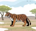 Harimau Masuk Permukiman Warga di Siak, 2 Ekor Kambing Dimangsa