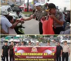 Bidhumas Polda Riau Peduli dan Berbagi di Bulan Ramadhan
