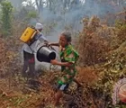 Dimusnahkan, Barak Pembakar Lahan TNTN