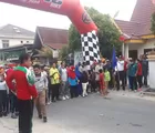 Kabut Asap, Jalan Sehat Karang Taruna Tangkerang Tengah Tetap Digelar