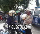 Hari Terakhir Operasi Zebra, Satgas Gakkum Ditlantas Polda Riau Tilang 201 Pelanggar