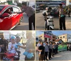 Polsek Payung Sekaki Bagikan 300 Takjil Gratis
