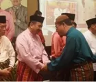 Bersama Gubri, Wabup Inhil Hadiri Halal Bihalal PMRJ