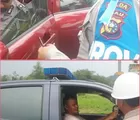 Melintas Jalur Operasi Patuh, Dua Anggota Polisi Tepergok Provos