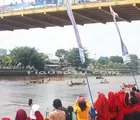 Perebutkan Piala Kapolda Riau, 36 Tim Bertanding di Sungai Terdalam Indonesia