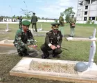 Kodim Inhil Ziarah ke TMP