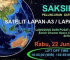 Meluncur Hari Ini, Satelit LAPAN Bisa Ditonton Live Streaming