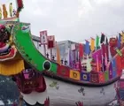 Rohil Ikut Festival Bakar Tongkang 2017 di TMII Jakarta