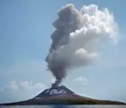 Sehari, Gunung Anak Krakatau Meletus 576 kali