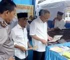 Sambangi XIII Koto Kampar, Gubri Cek Pos Pelayanan Mudik Idul Fitri