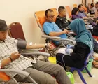 260 Peserta Antusias Ikuti Donor Darah