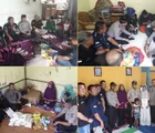 Empat Rumah Dibantu Tim JB Terpadu Polsek Payung Sekaki