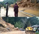 Longsor Tiga Titik Lintas Riau-Sumbar, Kapolres Tinjau Lokasi