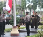 Kapolda Riau Pimpin Upacara Hari Lahir Pancasila